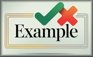 Example or Non-Example?