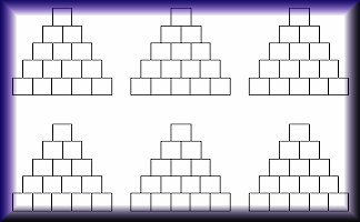 blank pyramid of numbers