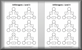 Arithmagon Worksheets