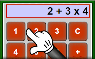 animated calculator