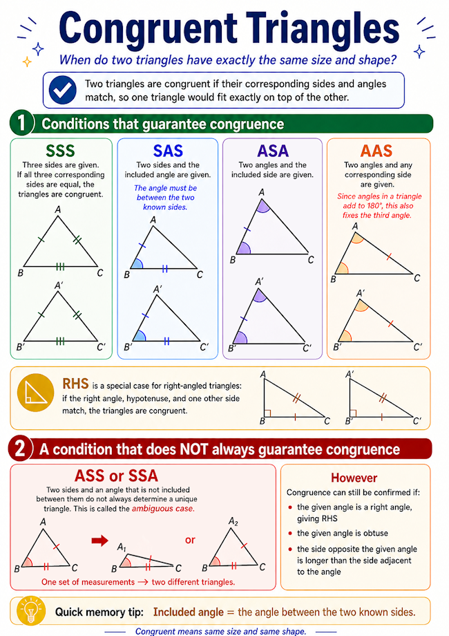Congruency infographic