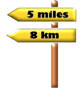 miles to kilometers