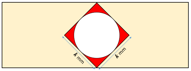Circle in Square Diagram