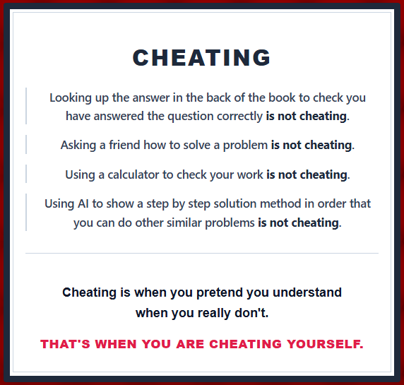 Cheating