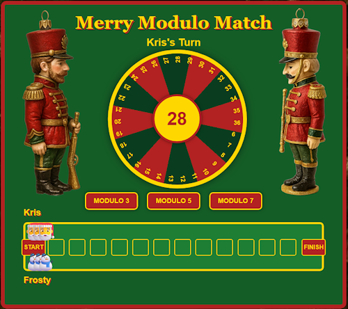 Merry Modulo Match