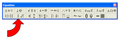 Microsoft equation