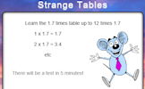 Strange Tables