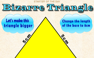Bizarre Triangle