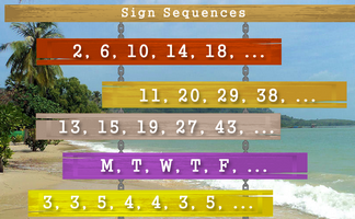 Sequences Lesson Starters And Online Activities