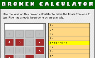 Broken Calculator (3,4)