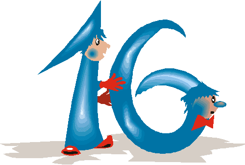 The number sixteen