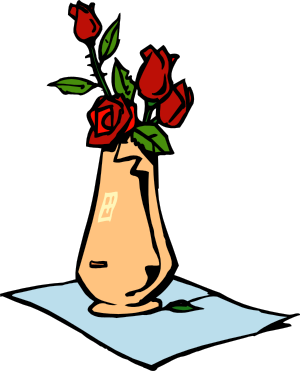 Vase of Roses