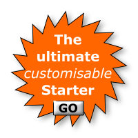 Customisable Starter