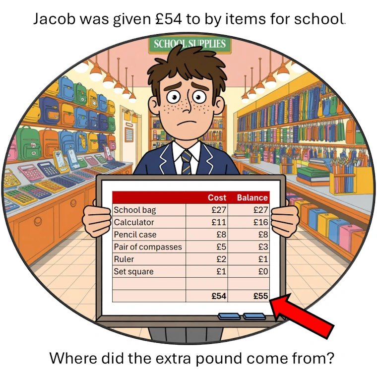 School supplies extra pound!